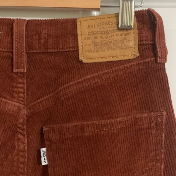 70s High rise flare corduroy. - Picture 4 of 9